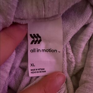 All in Motion Heather Gray cardigan